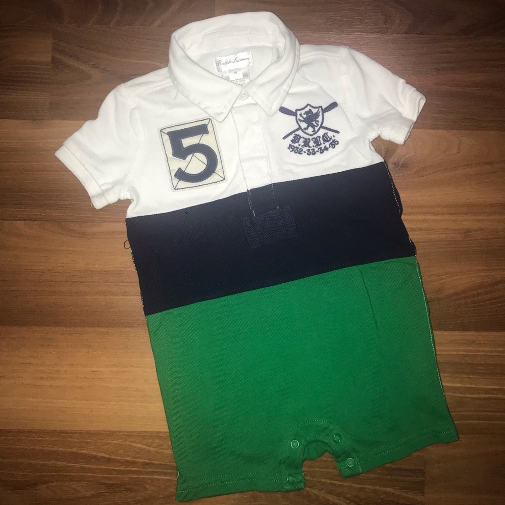 Ralph Lauren 🐎 Romper Polo Shortall